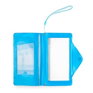 GC Zoppini light blue pvc cellphone holder. - Img 2