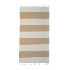GRS-certified 180 g/m2 recycled cotton beach towel/Fouta - Img 6