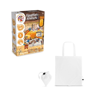hi!™ Ancient Egypt Excavation Kit V Joc educațional furnizat cu o pungă de cadou pliabilă 190T