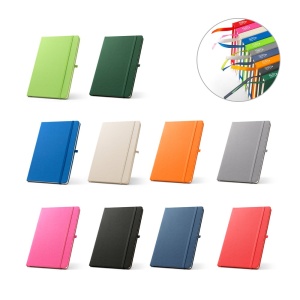 hi!™ ANNE Blocnotes A5 din poliester reciclat (100% rPET) cu pagini liniate - Img 22