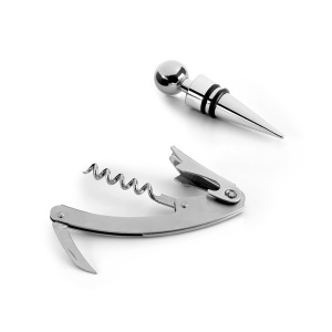 hi!™ BARREL Set de vinuri din zinc și oțel inoxidabil