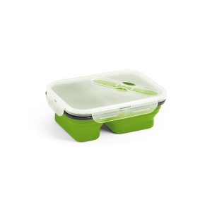 hi!™ DILL Cutie prânz. Cutie ermetică retractabilă din silicon și PP (480 și 760 mL)