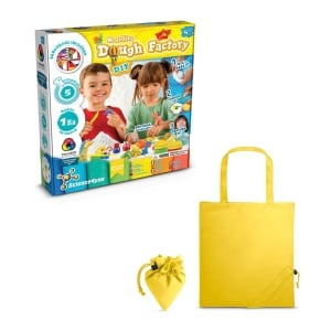 hi!™ Modeling Dough Factory Kit II Joc educațional furnizat cu o pungă de cadou pliabilă 190T