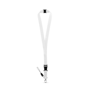 hi!™ MURRAY Lanyard din poliester cu carabina metalică