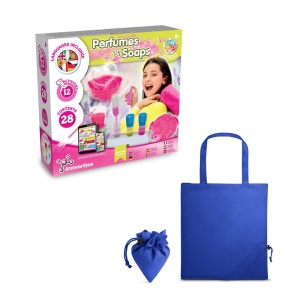 hi!™ Perfume & Soap Factory Kit V Joc educațional furnizat cu o pungă de cadou pliabilă 190T