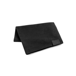 hi!™ SERENITY Eșarfă din poliester reciclat (100% rPET) cu un detaliu cusut pentru personalizare