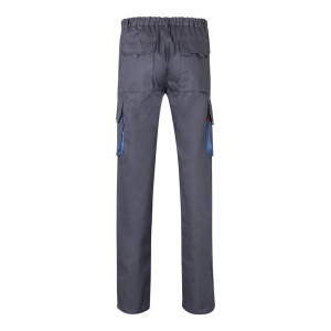 hi!™ VL HYPNOS Pantaloni de twill cu buzunare multiple în două tonuri (200g/m²), din bumbac (35%) și poliester (65%)