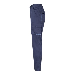 hi!™ VL HYPNOS Pantaloni de twill cu buzunare multiple în două tonuri (200g/m²), din bumbac (35%) și poliester (65%)