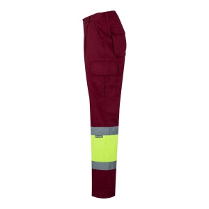 hi!™ VL POSEIDON LARGE Pantaloni din twill cu buzunare multiple în două tonuri (210g/m²), din bumbac (20%) și poliester (80%)