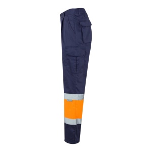 hi!™ VL POSEIDON LARGE Two-tone multi-pocket twill pants (210g/m²), cotton (20%) and polyester (80%) - Img 26