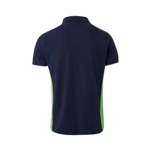 hi!™ VL SUPAY Tricou polo piqué bicolor (180g/m²), cu mânecă scurtă, din bumbac (60%) și poliester (40%)