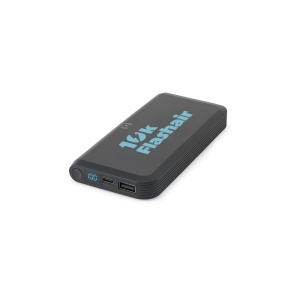HI BECKER 10. 10.000 mAh power bank in recycled ABS (100% rABS) with 15W superfast wireless charger - Img 1