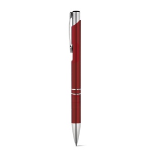 HI BETA BK. Aluminium ball pen with clip - Img 4
