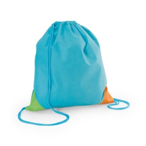 HI BISSAYA. Colourful non-woven drawstring bag (80 g/m²) - Img 3