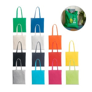 HI CAIRO. Bag in recycled cotton (70%) and polyester (30% rPET) (180 g/m²)