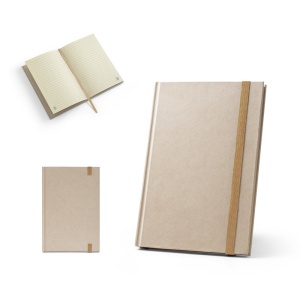 HI DICKINSON. A5 hardcover notebook made of sugar cane paper (80% sugar cane) with lined pages
