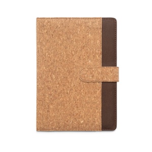 HI FIELDING. A5 folder in cork and recycled polyester (100% rPET) with removable notepad - Img 4