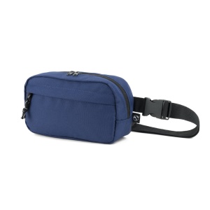 HI MYKONOS. Waist bag in 600D recycled polyester and lining in 210D recycled polyester - Img 1