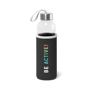 HI RAISE. Glass and stainless steel Sport bottle 520 mL - Img 13