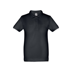 HI THC ADAM KIDS. Kids short-sleeved 100% cotton piqué polo shirt unisex) - Img 1
