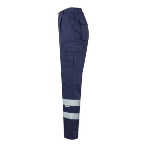 HI VL ASCLEPIUS. Multi-pocket twill trousers (200g/m²), in cotton (35%) and polyester (65%) - Img 7