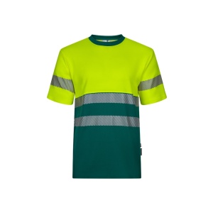 HI VL BASTET. Tricou piqué bicolor (150 g/m²), din bumbac (55%) și poliester (45%) - Img 4