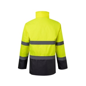 HI VL THEMIS. Two-tone parka (190g/m²), in polyester (100%), with PU coating - Img 8