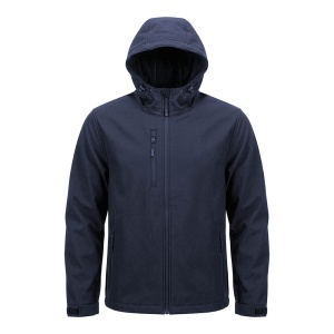 Jachetă softshell unisex din poliester regenerat 280 g/m2 - Img 3