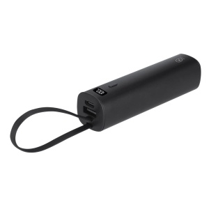 MAK Arel - Power Bank Recycled Aluminium 5000 mAh. USB Output. Type C Output and Input