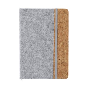 MAK Driscol - Notepad Felt RPET/ Cork Hard Cover. 80 Sheets - Img 2