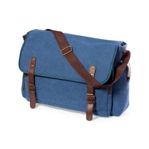 MAK Gibson - Document Bag PU/ Canvas 480 g/ m2 Padded. Padded Laptop and Tablet Compartment