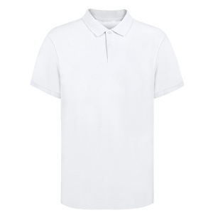 MAK Koupan - Adult White Polo Shirt 100% Ring Spun Cotton, Piqué 220 g/ m2