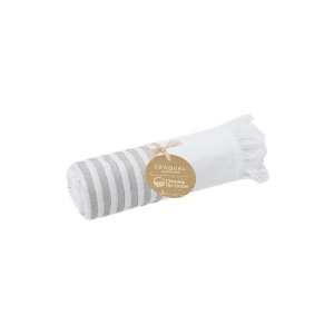 MAK Mundry - Towel Pareo 70% Recycled Cotton/ 30% Recycled Polyester SEAQUAL® 300 g/ m2