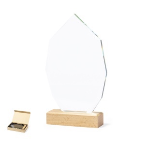 MAK Pulman - Plaque Glass/ Wood - Img 1