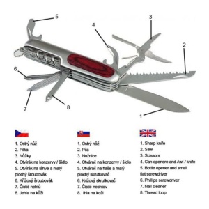 MC HUNTER 9in1 multifunctio knife - Img 2