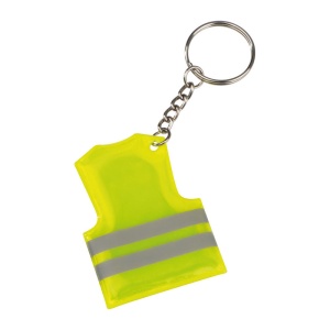 MC Key fob in the shape of a safety vest
