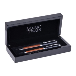 MC Set de scris din lemn Mark Twain