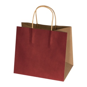 MC Small recycled paperbag with 2 handles