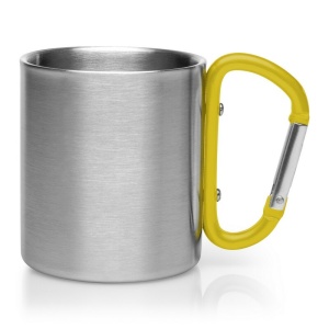 AX Cană metalică 210 ml cu clemă tip carabină | Easton