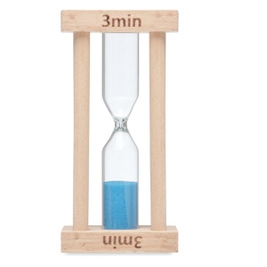 MO™ Clepsidră din lemn 3 minute