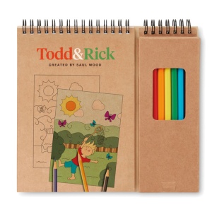 MO COLOPAD - Set de desenat cu carnet