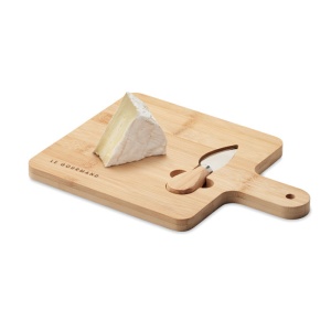 MO DARFIELD - Cheese board set in bamboo
