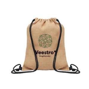 MO FUKURO - Jute drawstring bag