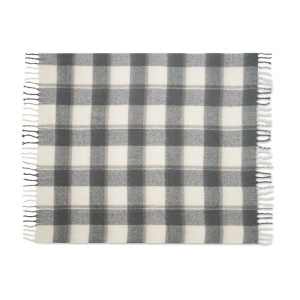 MO QUET - Chequered mohair blanket - Img 3