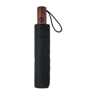 MO RAYNA FOLD 21" auto umbrella wood handle - Img 12