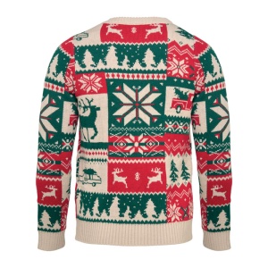 MO SHIMIS Christmas knitted sweater S-M - Img 3