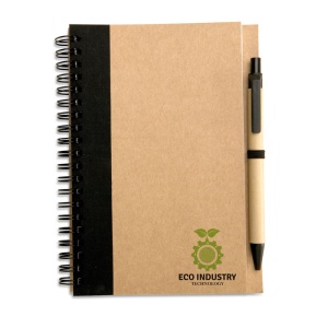 MO SONORA PLUS - Bloc notes reciclat și pix