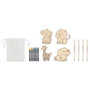 MO THEZOO Wooden hangers set - Img 1