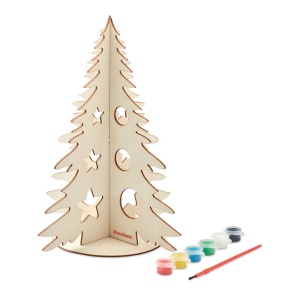 MO TREE AND PAINT - DIY wooden Christmas tree