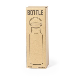 Naxel - Insulated Bottle Stainless Steel/ Bamboo 500 ml - Img 3